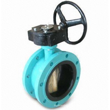 High Performance Double Flange Butterfly Valve